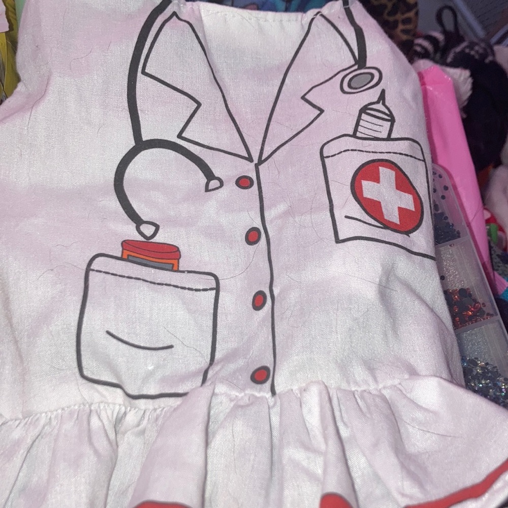 Pet costume dress size small